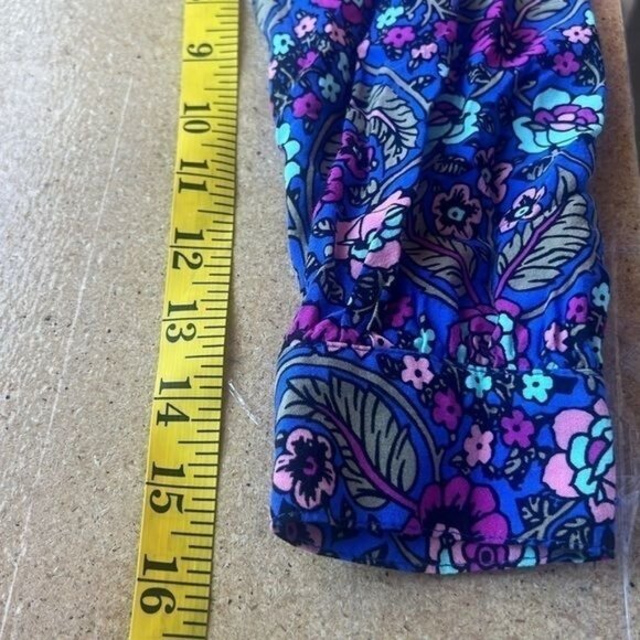 Matilda Jane Dress Womens M Multicolor Floral Long Sleeve Shift Pockets Rayon - Picture 14 of 14